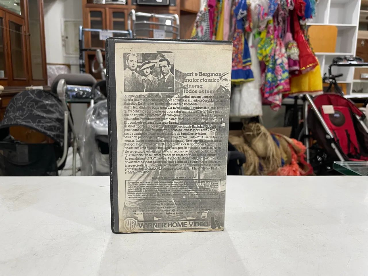 Fita VHS Casablanca Gravada - Foto 2