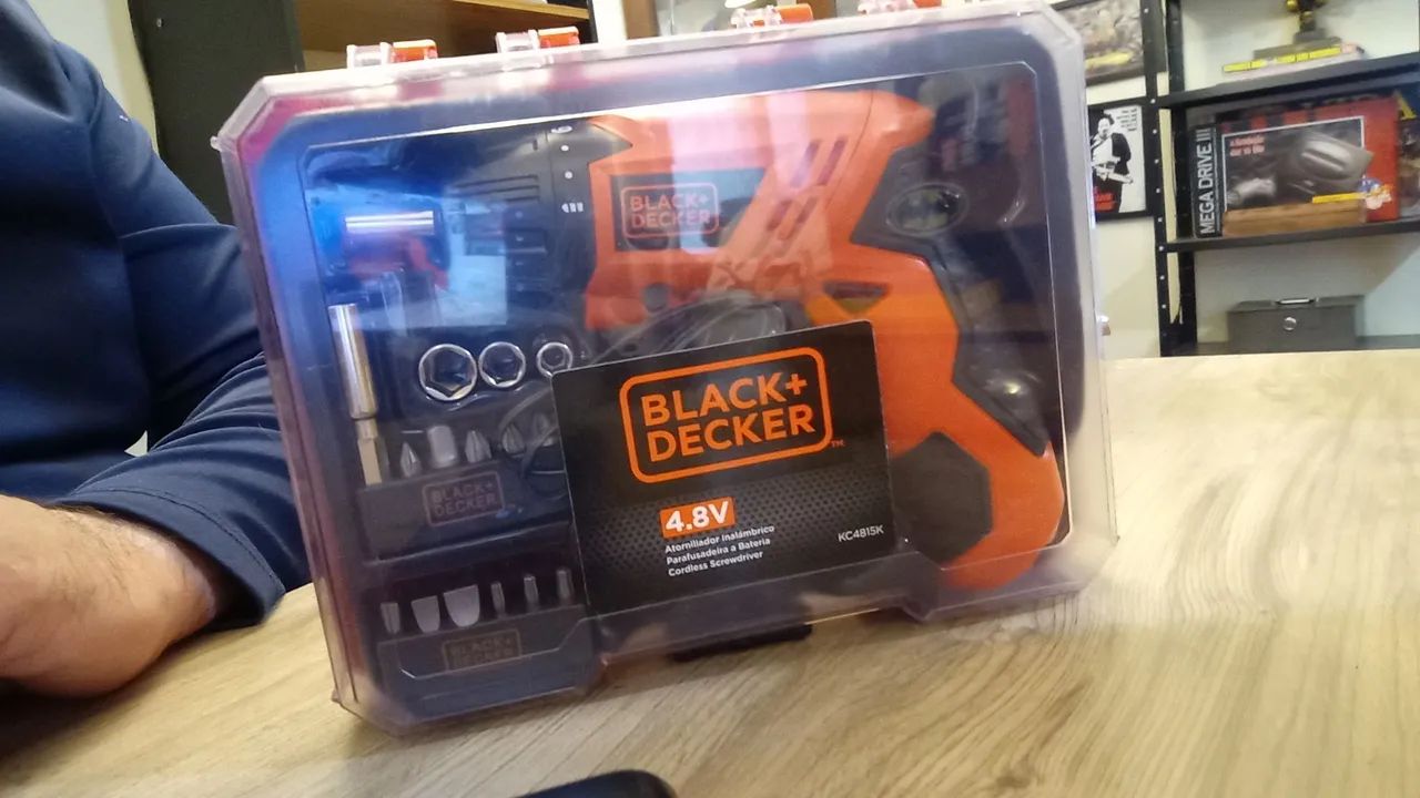 Mini Parafusadeira Black+Decker