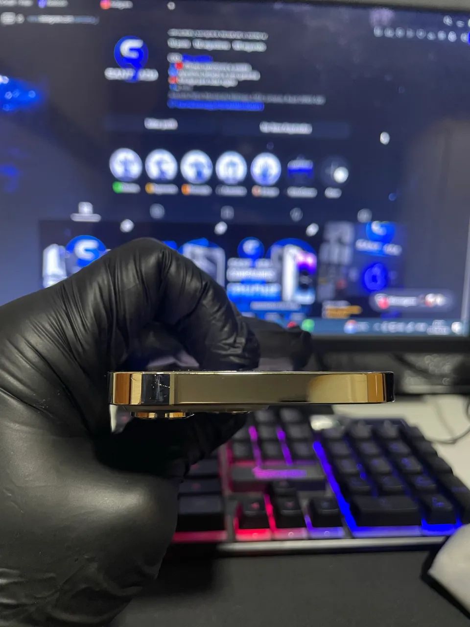 iPhone 13 Pro Dourado 128GB - 100% Original | Bateria 100%! - Foto 4