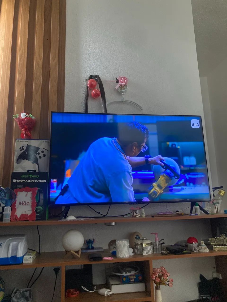 Tv 4k Samsung 1200 semi nova 
