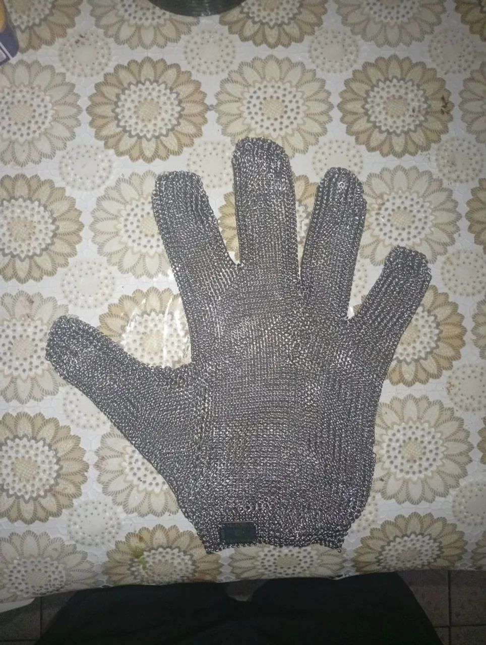 Luva malha de aço inox G. - Foto 2