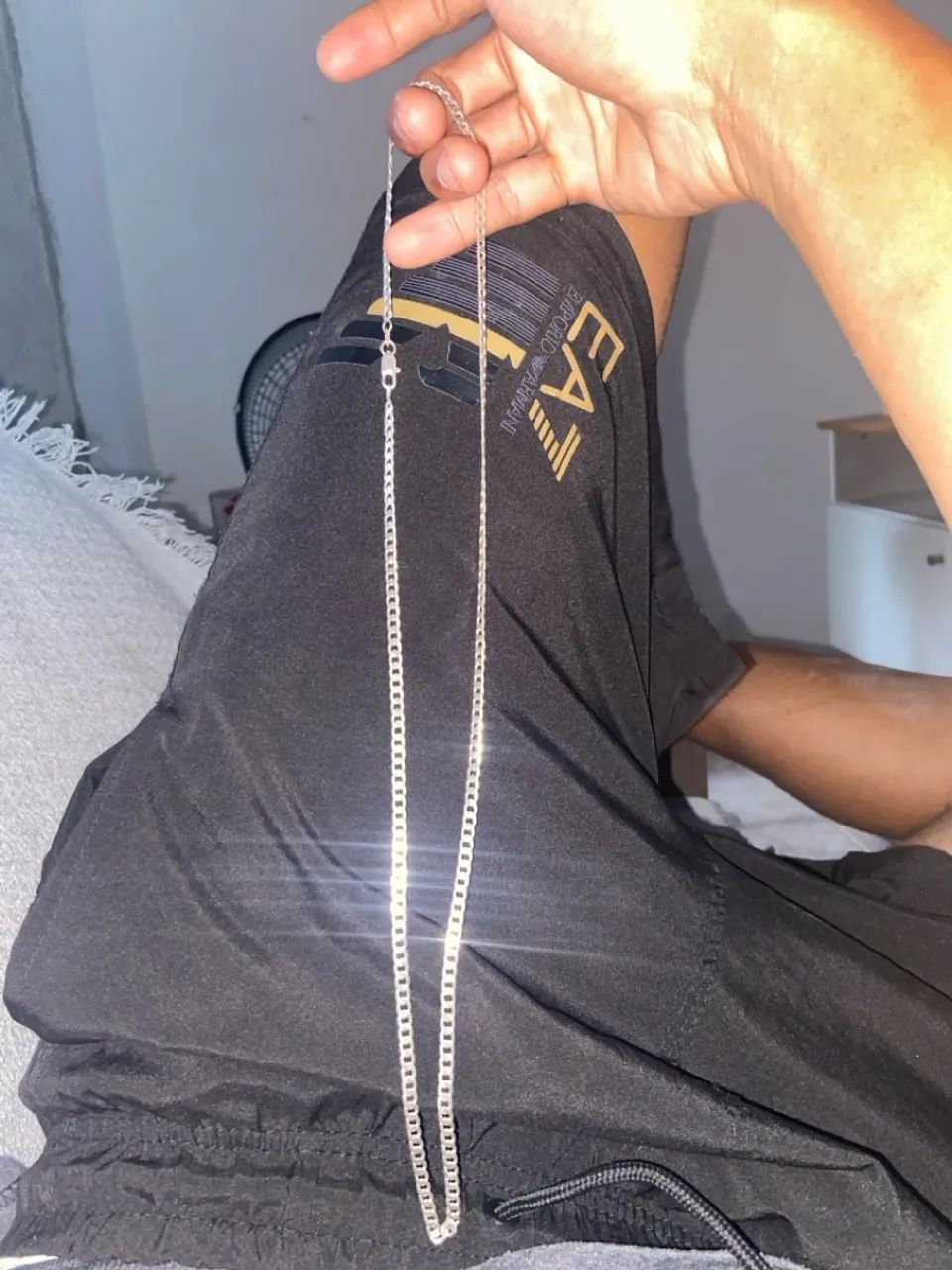 Vendo corrente de prata 925