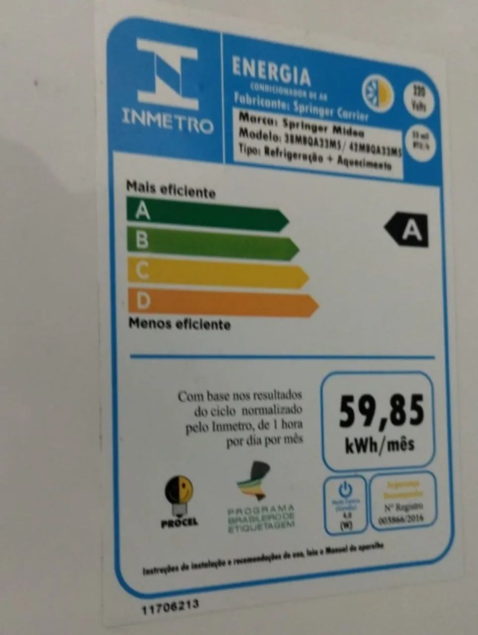 Ar condicionado Midea 33000btus - Foto 4