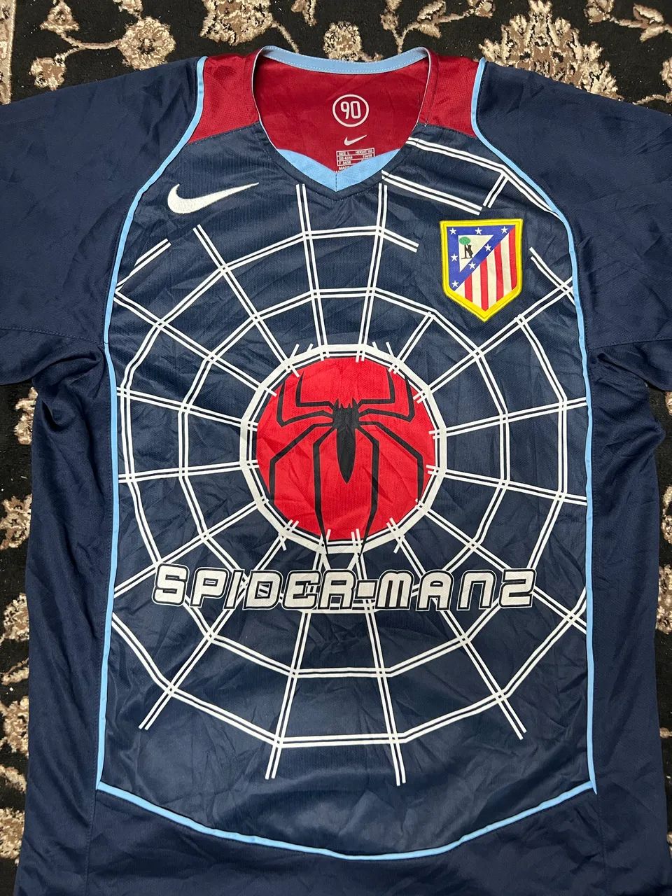 Camisa Atlético de Madrid Retrô 2004/2005 - Foto 3