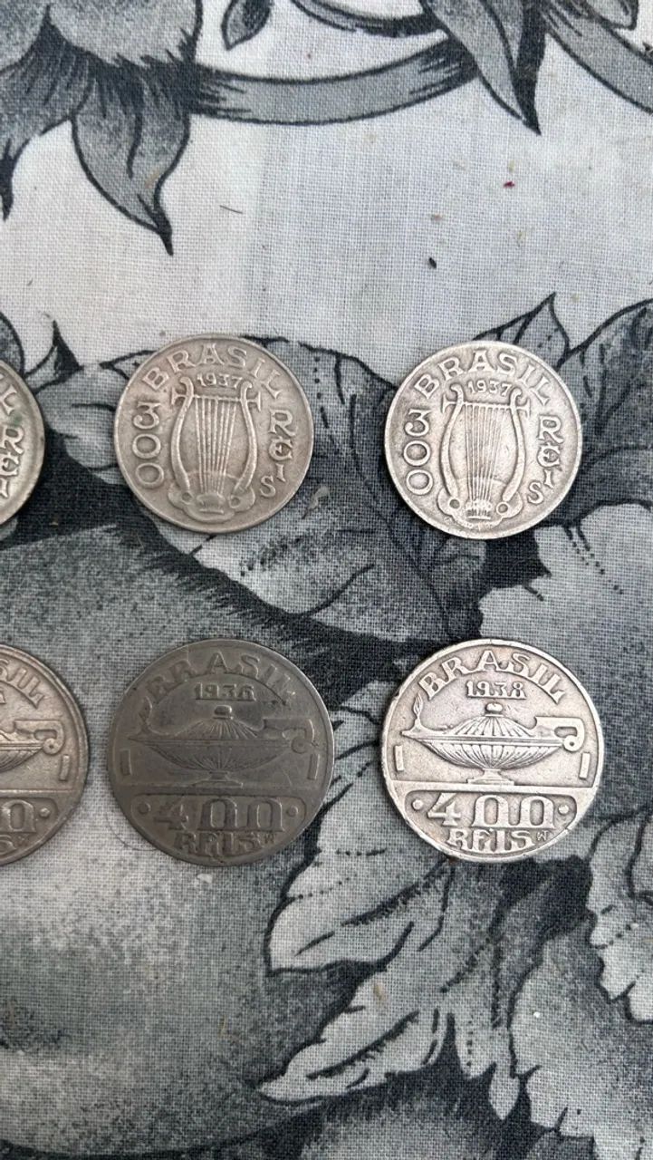 Moedas Antigas - Foto 2