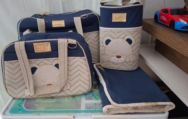 Kit bolsa maternidade menino - Foto 4