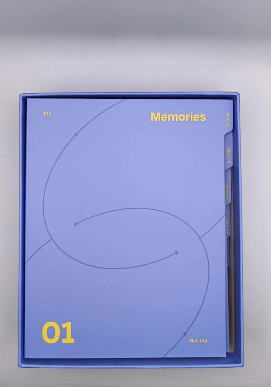 BTS - Memories of 2021 (s/ photocard) álbum CD Blu-ray Bangtan K