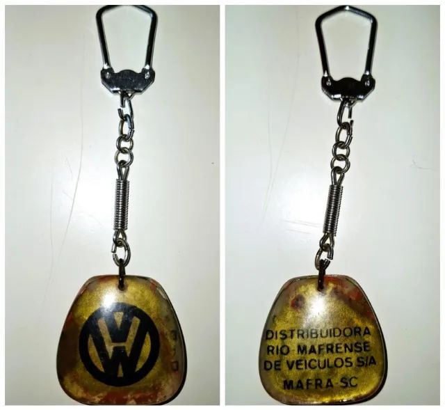 Chaveiros Antigos de Concessionárias Volkswagen - VW. - Foto 2
