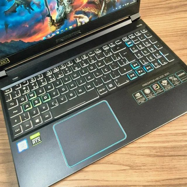 Notebook Gamer Acer: Predator (RTX 2060 + Core i7 + SSD NVMe) c/ Garantia ! - Foto 4