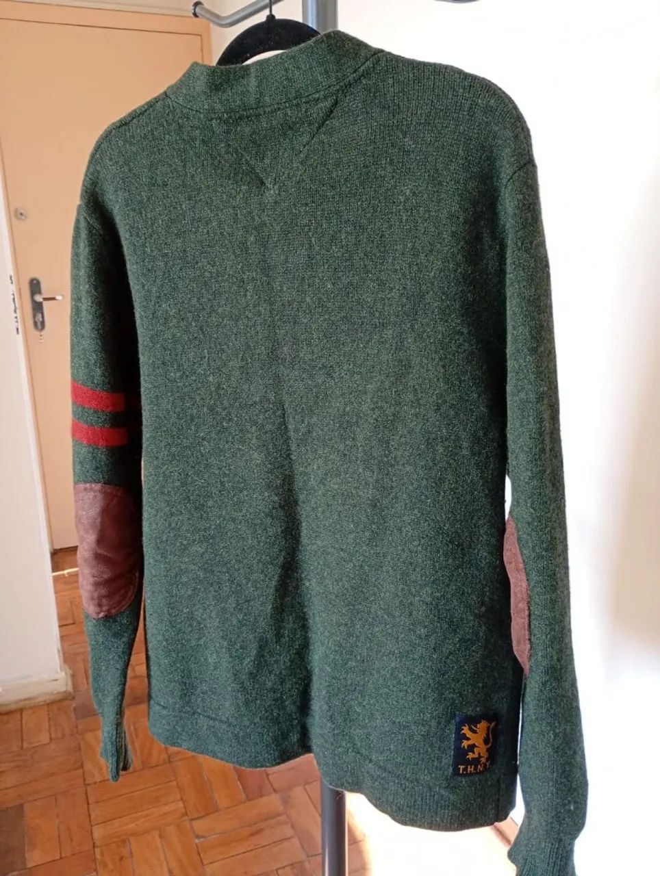 Casaco de Lã Vintage da Tommy Hilfiger Original - Foto 2