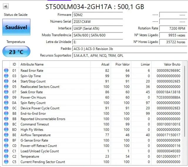 HD 500GB Seagate - Foto 3