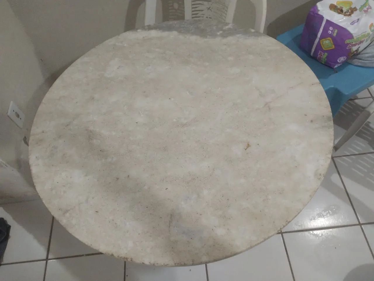 Mesa granito  80 cm altura 80 cm - Foto 3