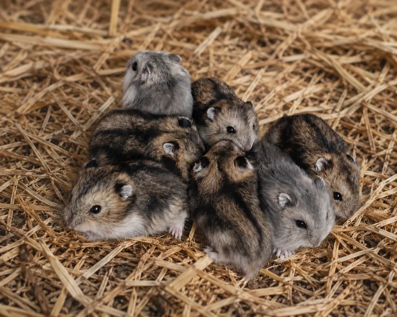 Filhotinhos de Hamster anão russo  - Foto 4