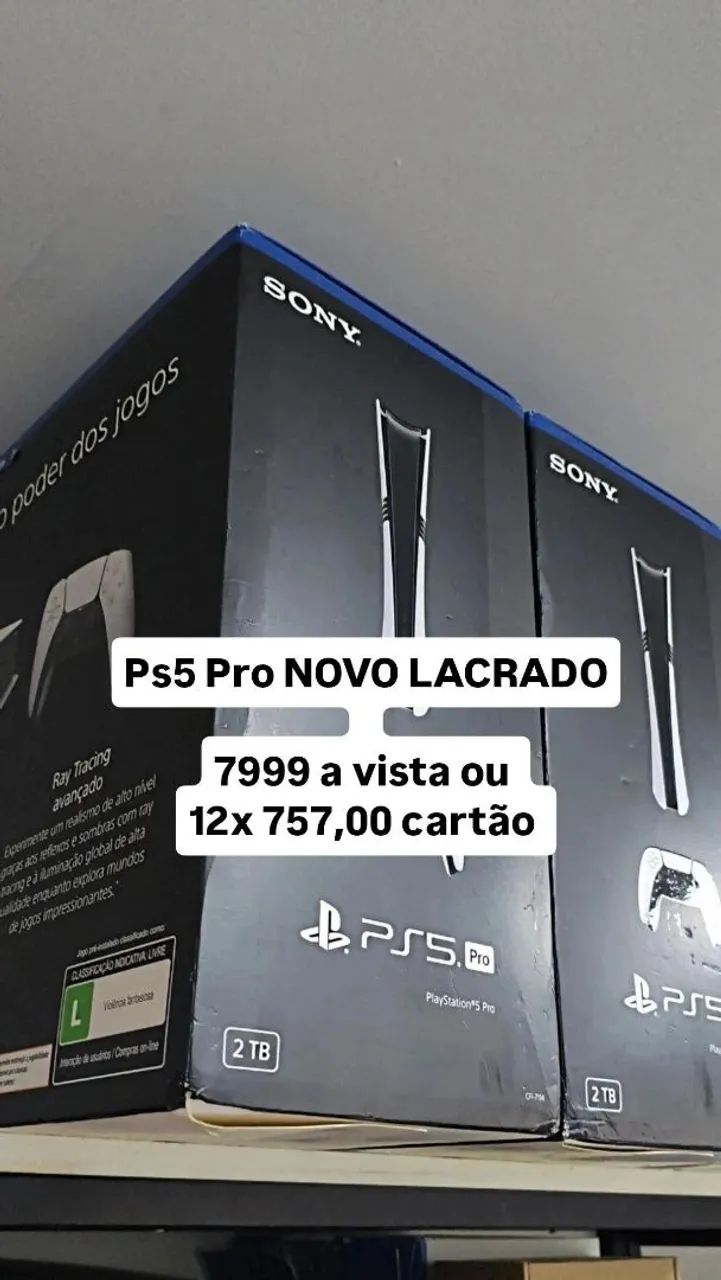Ps5 PRO 2TB NOVO LACRADO