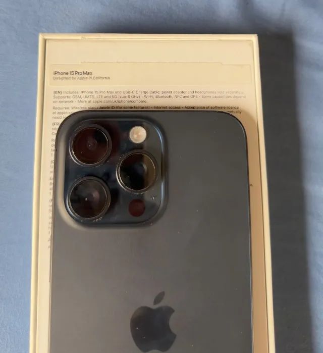 Iphone 15 pro max 512 gb preto titaniu1m - Foto 5