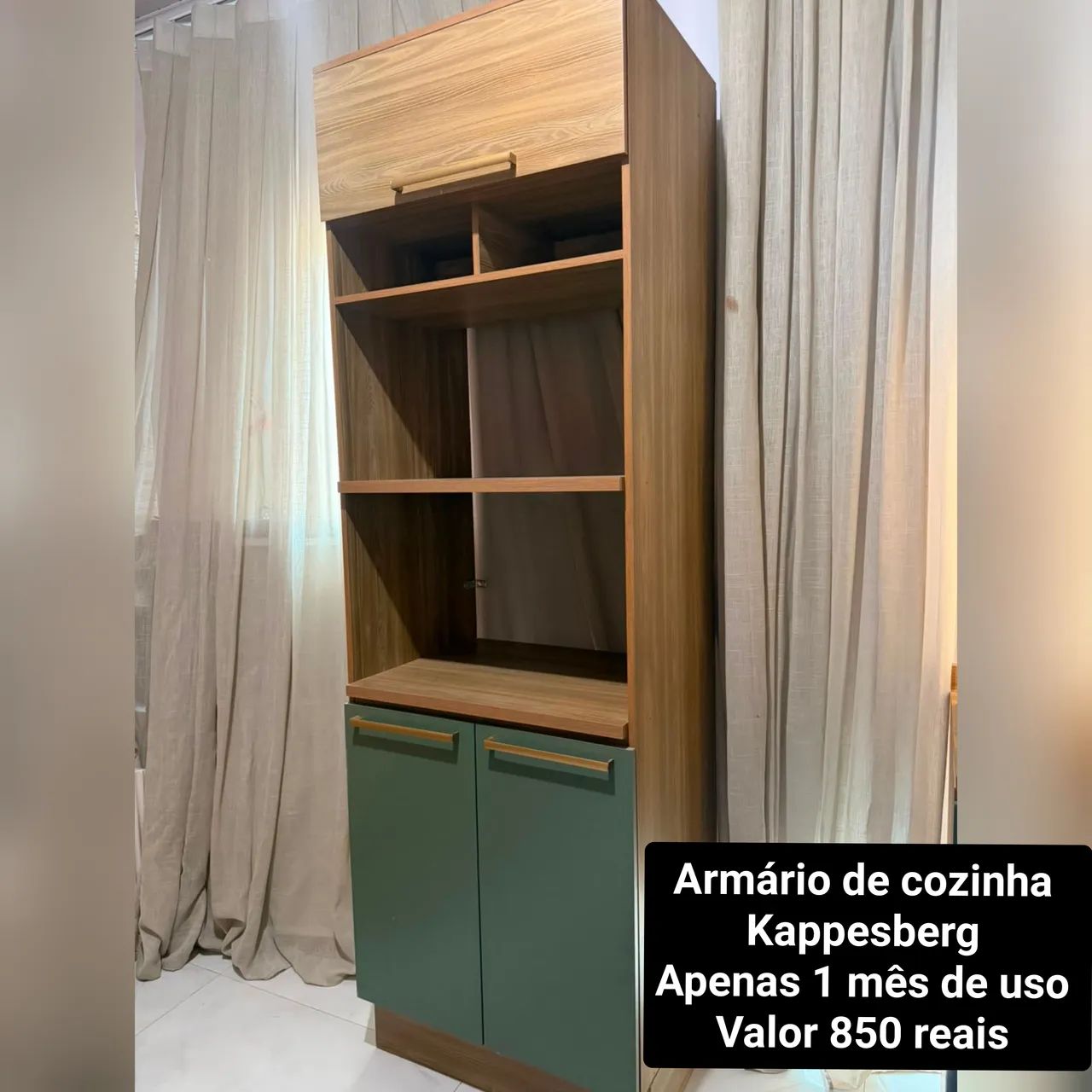 Armário de cozinha semi novo 