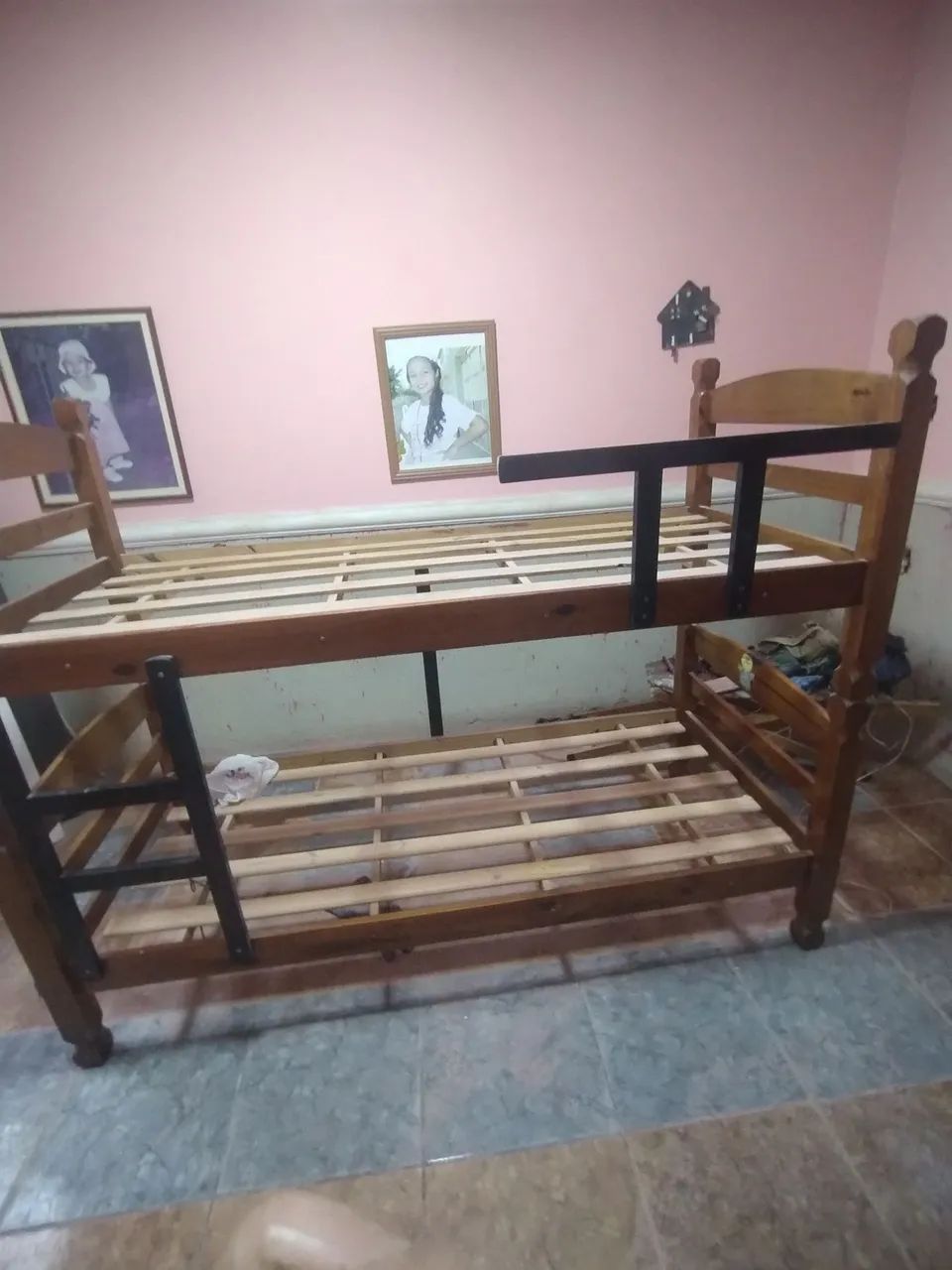 Cama beliche madeira maciça  - Foto 2