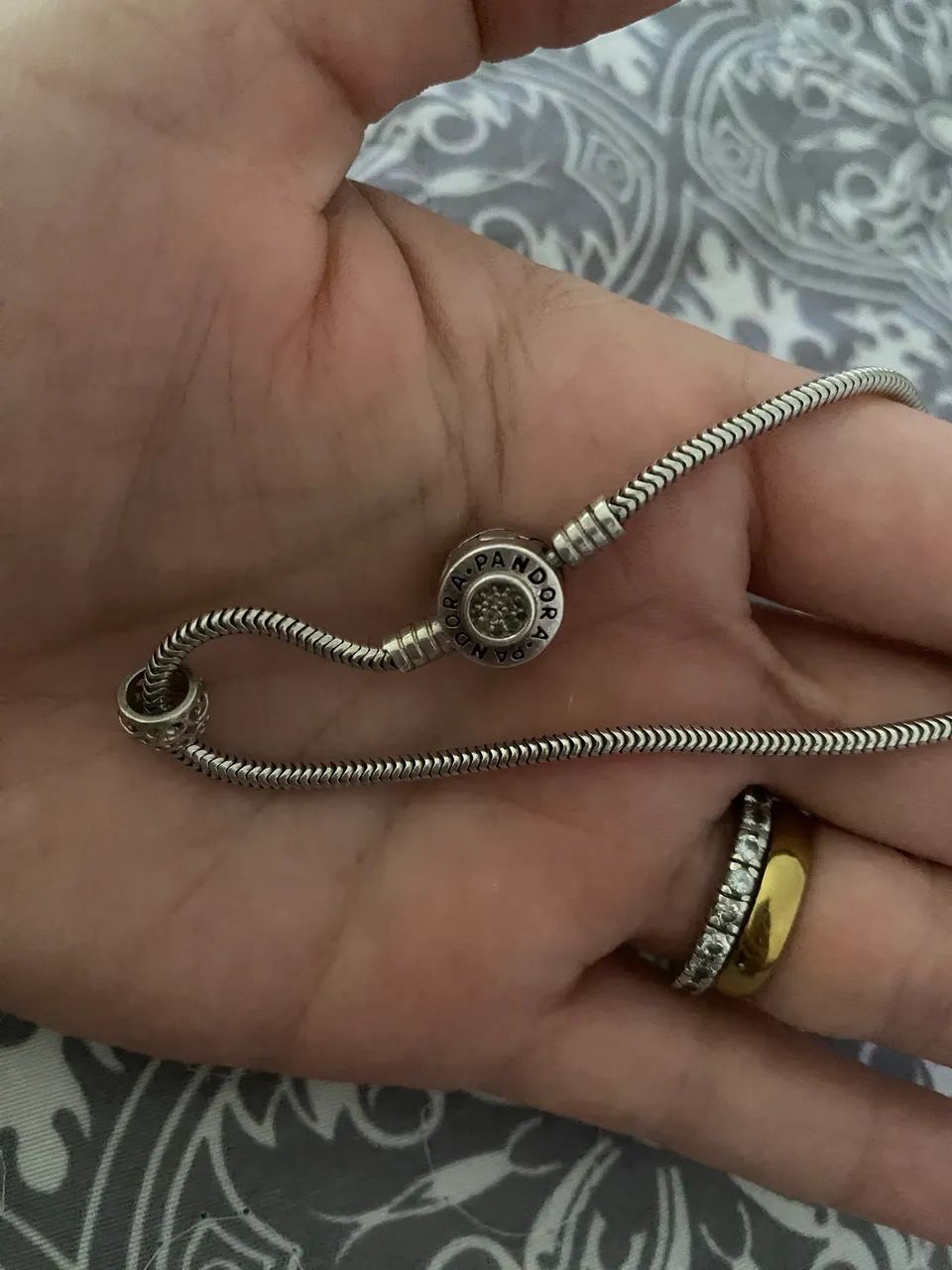 Pulseira Pandora prata 925  - Foto 2