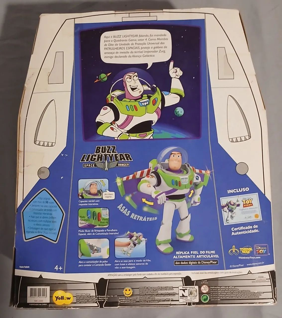 Boneco Buzz Lightyear Toy Story Original - Foto 3