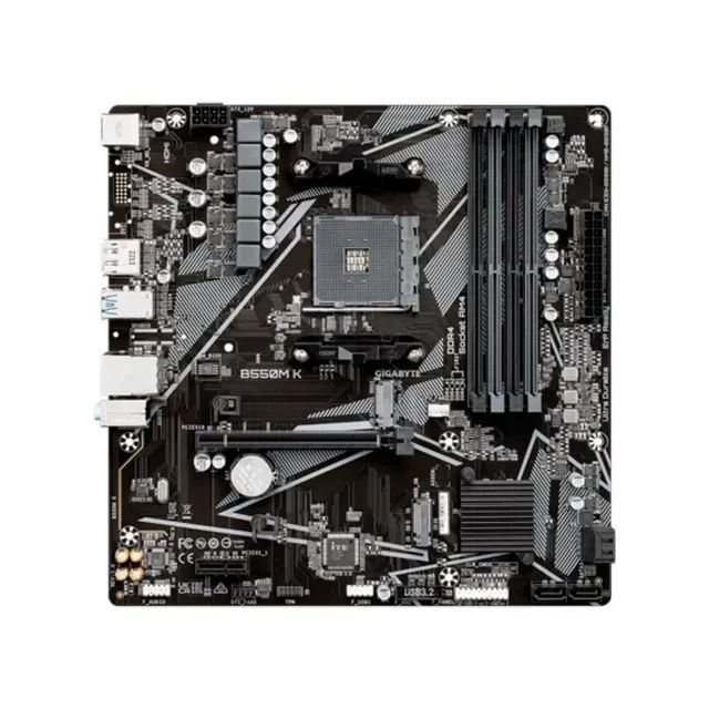 Placa Mãe Gigabyte B550M K - Nova | KLS Informática - Foto 4