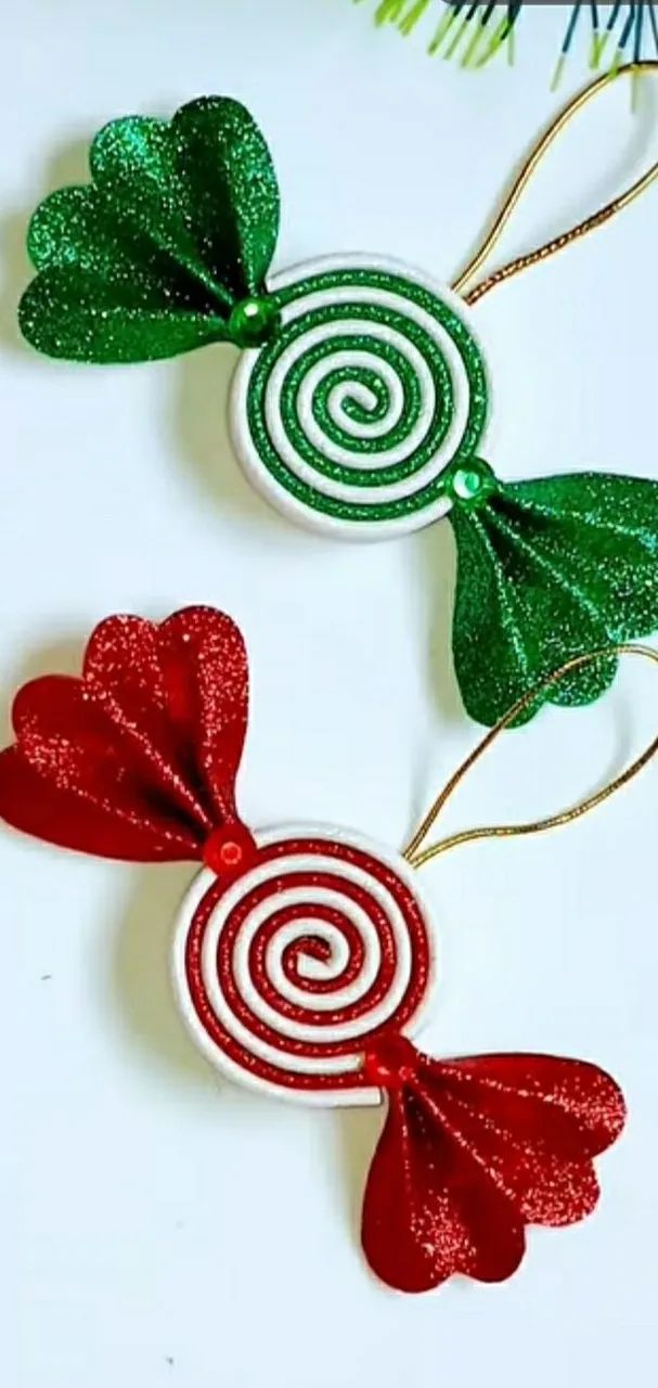 Enfeites de natal(artesanato)