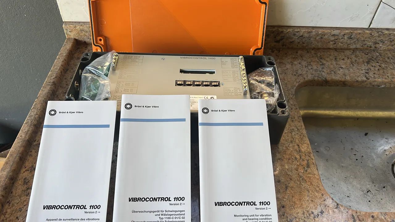 Data logger Sensor Vibração Vibrocontrol 1100 C11 - Foto 4