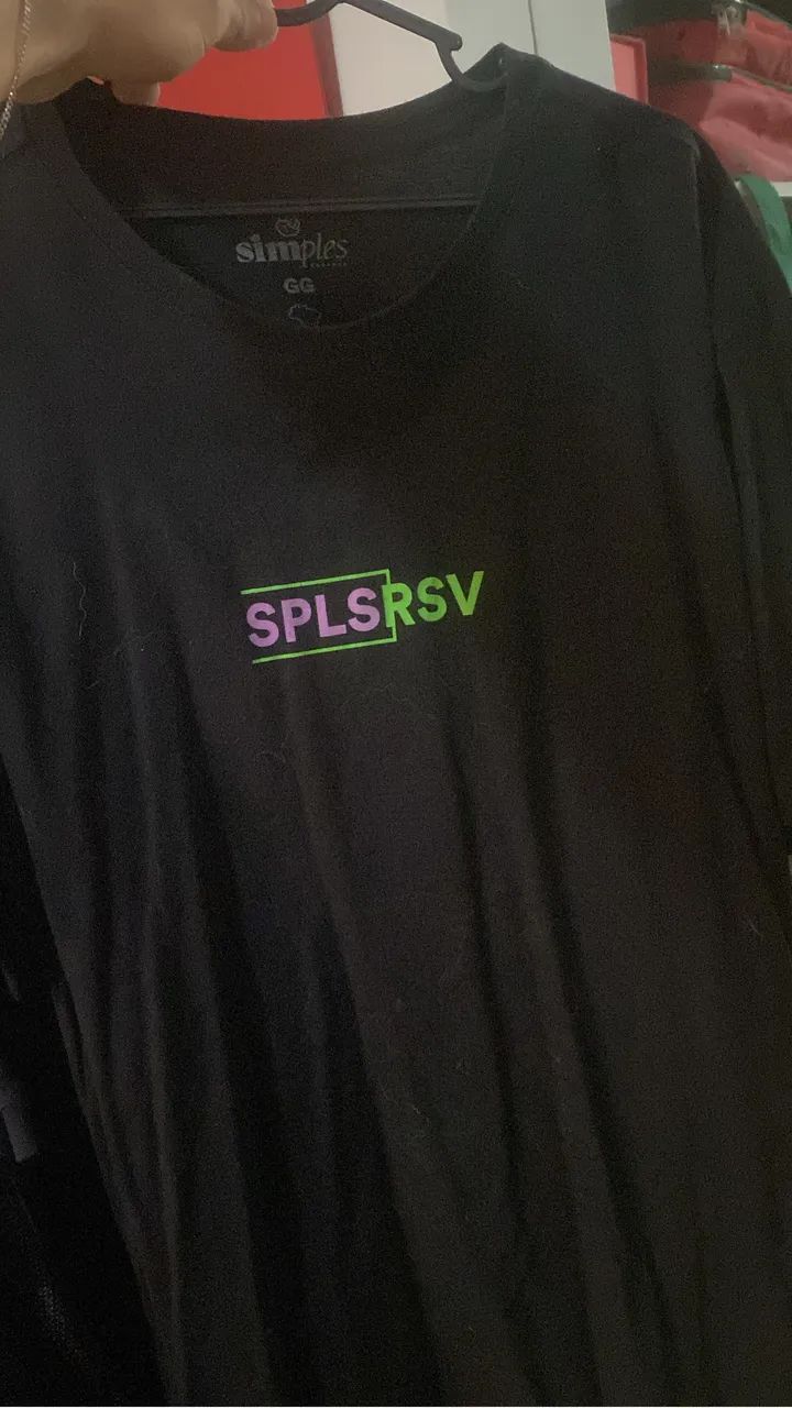 T-shirt Simples RSV - Preta 