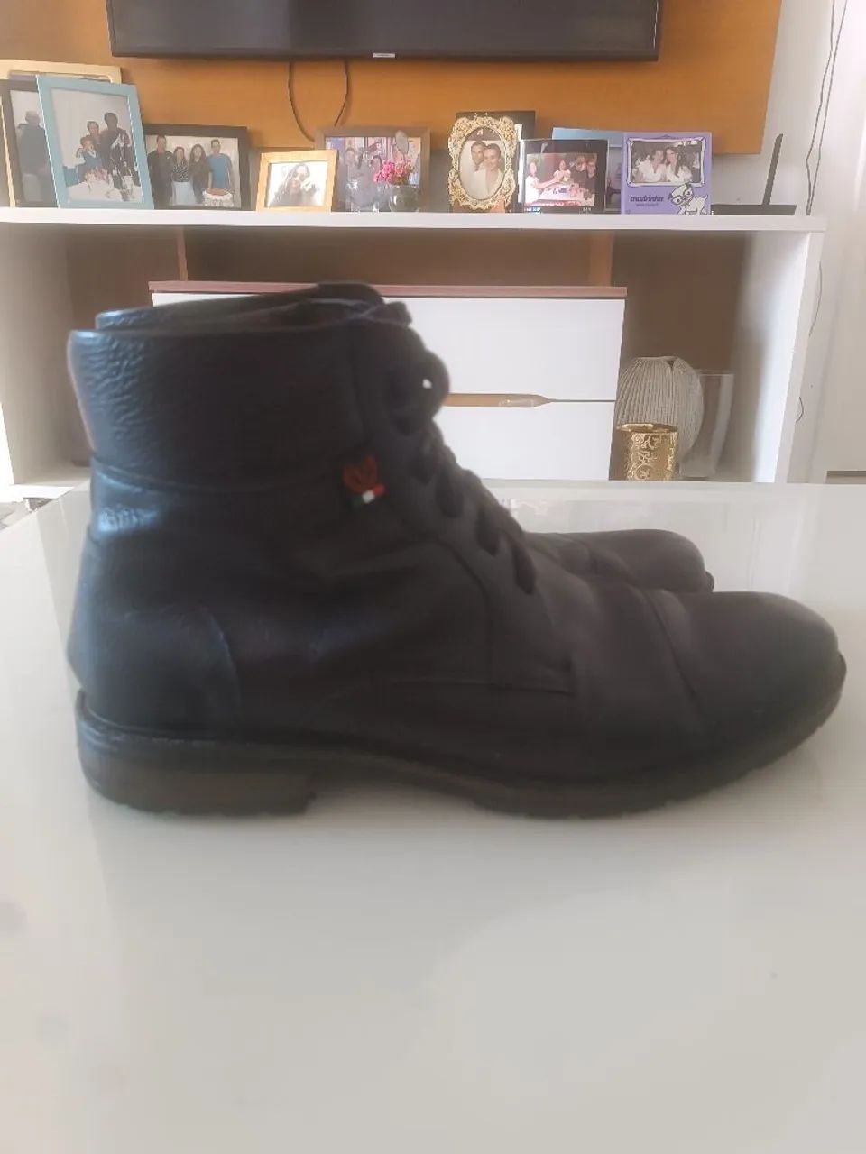 Botinas De Couro Legítimo (botas) - Foto 2