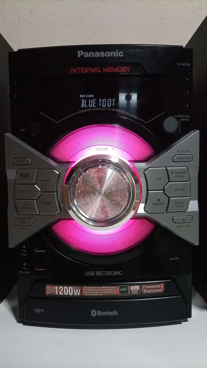 Aparelho de som Panasonic /Bluetooth. *Top de linha - Foto 2
