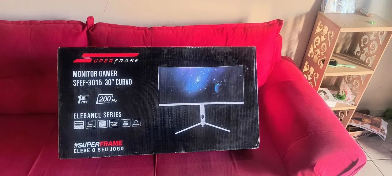 Monitor curvo superframe 30, Novo. - Foto 2