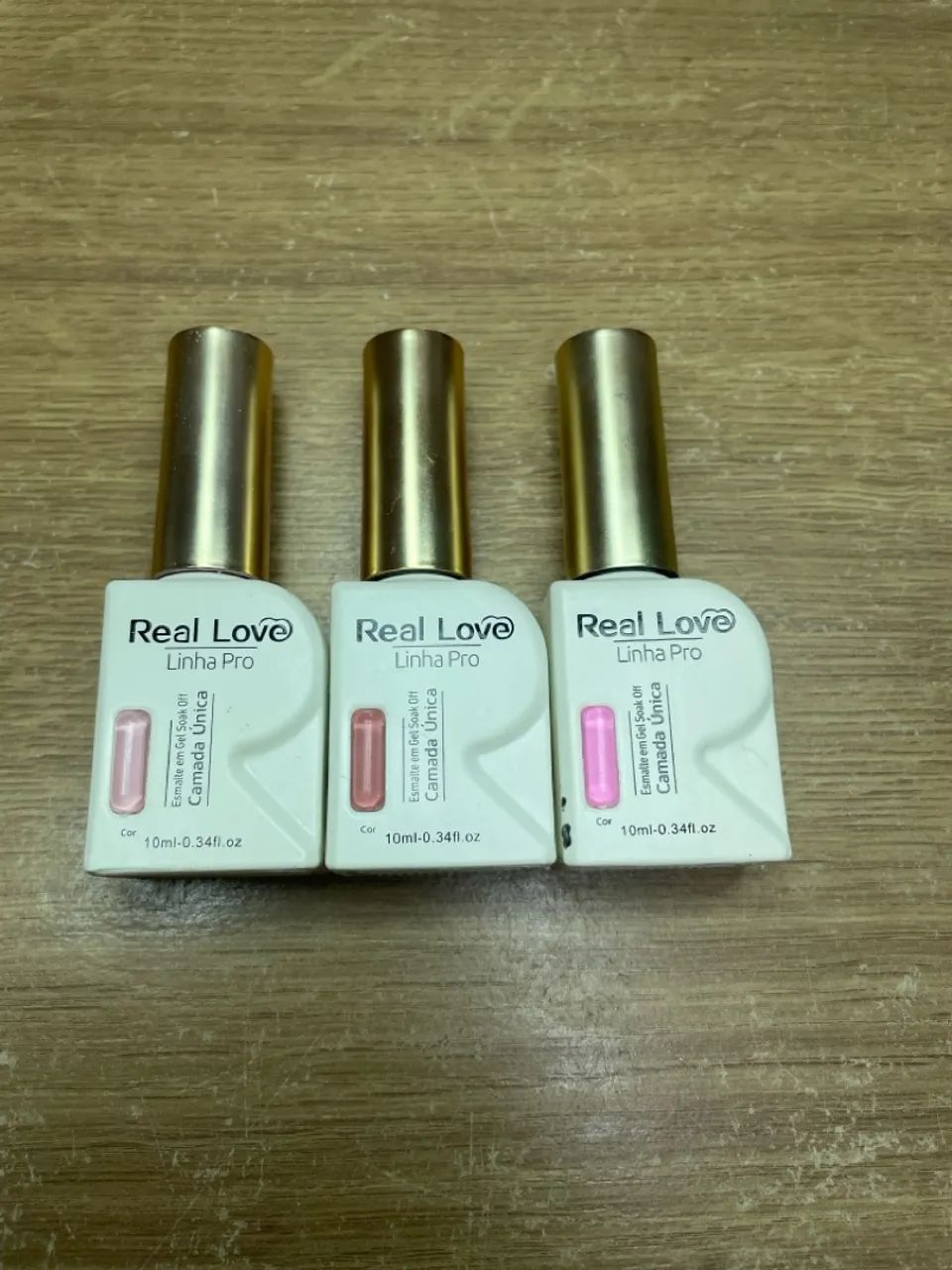 Esmalte em Gel da Real Love Linha Pro