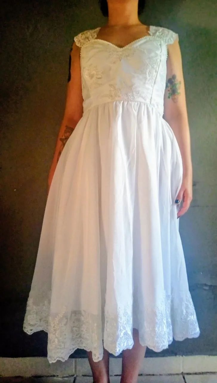 Vestido de Noiva Midi  - Foto 4