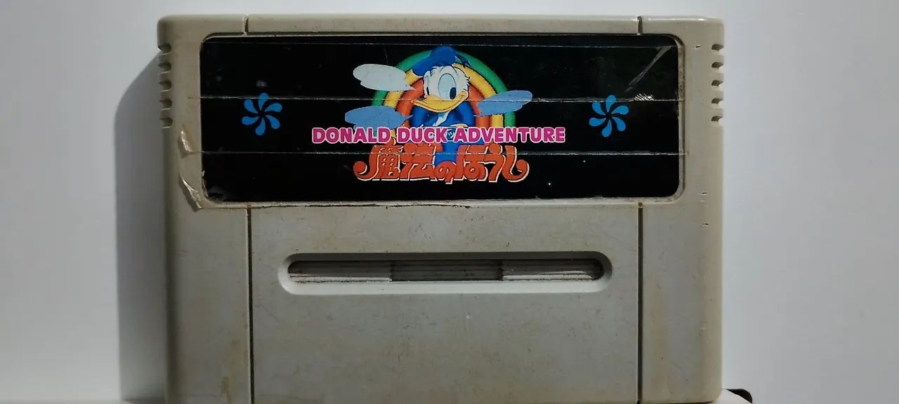 Cartuchos Donald Adventures e Mickey
