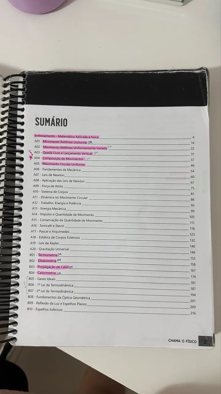 Kit Chama o Físico Original Completo + Flashcards ENEM - Foto 6