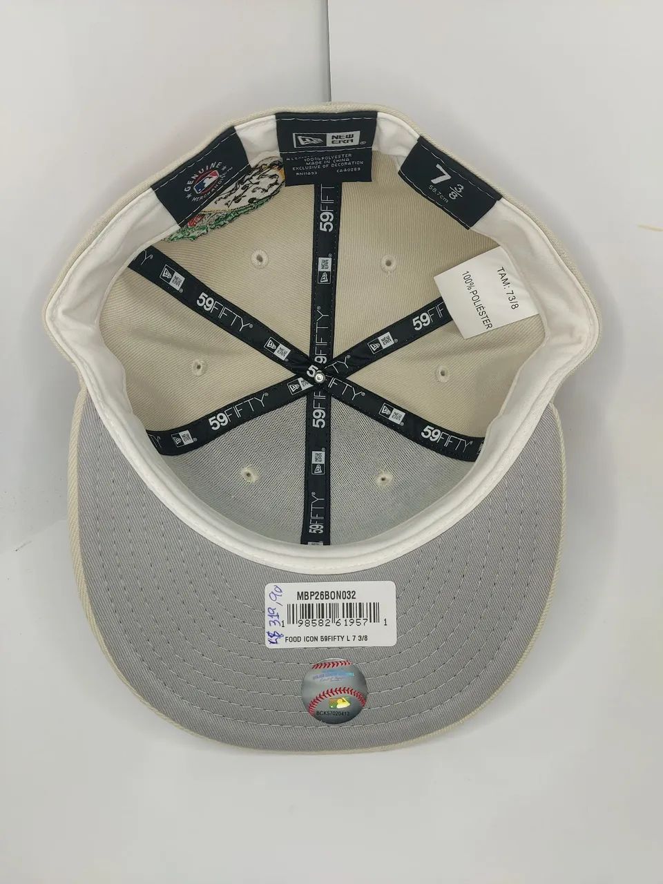 Bone Los Angeles dodgers - LA - New era - 59fifty  - Baseball - Mlb - Aba reta - Foto 4