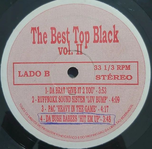 Disco de Vinil LP The Best Top Black II - Foto 2