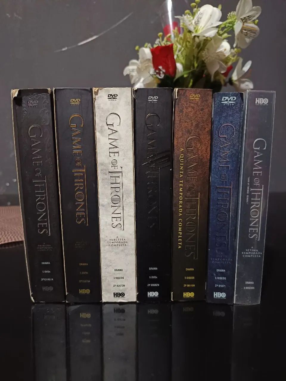 Box de DVD da série Game Of Thrones (Guerra dos Tronos)