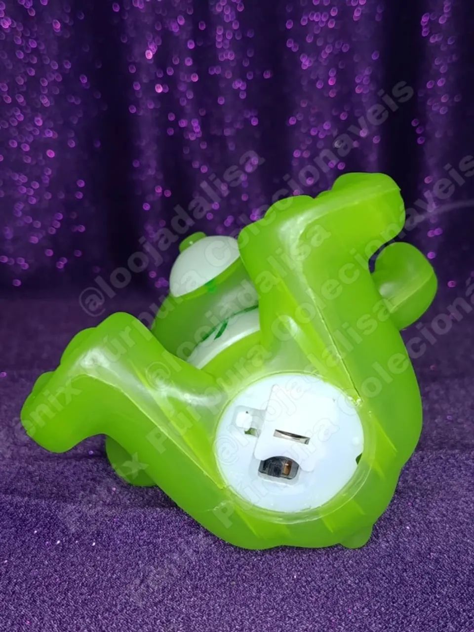 Luminária Ursinhos Carinhosos Giraffas Verde Boa Sorte Trevo De Quatro Folhas Original Lac - Foto 6