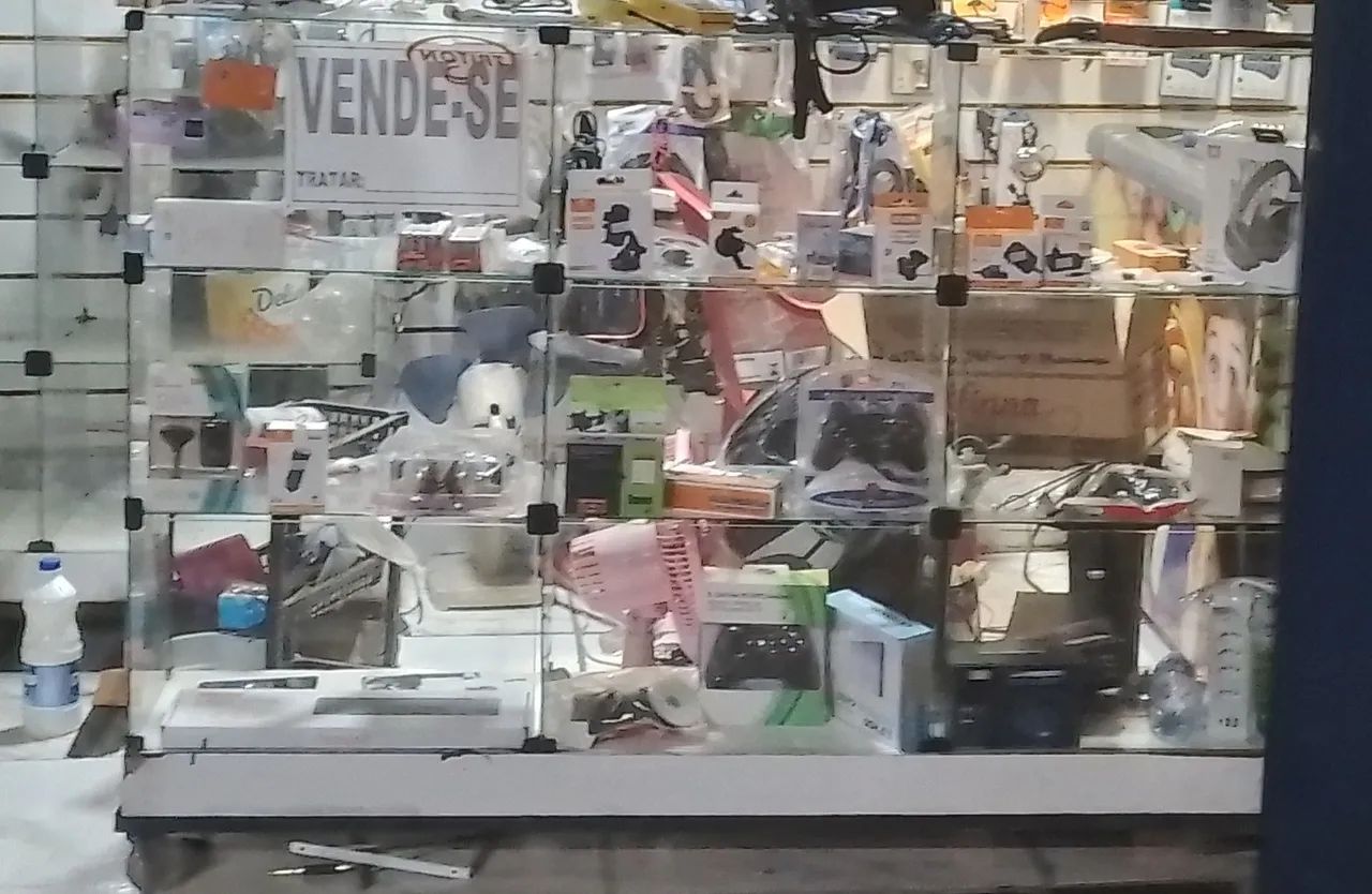 balcão  vitrine 