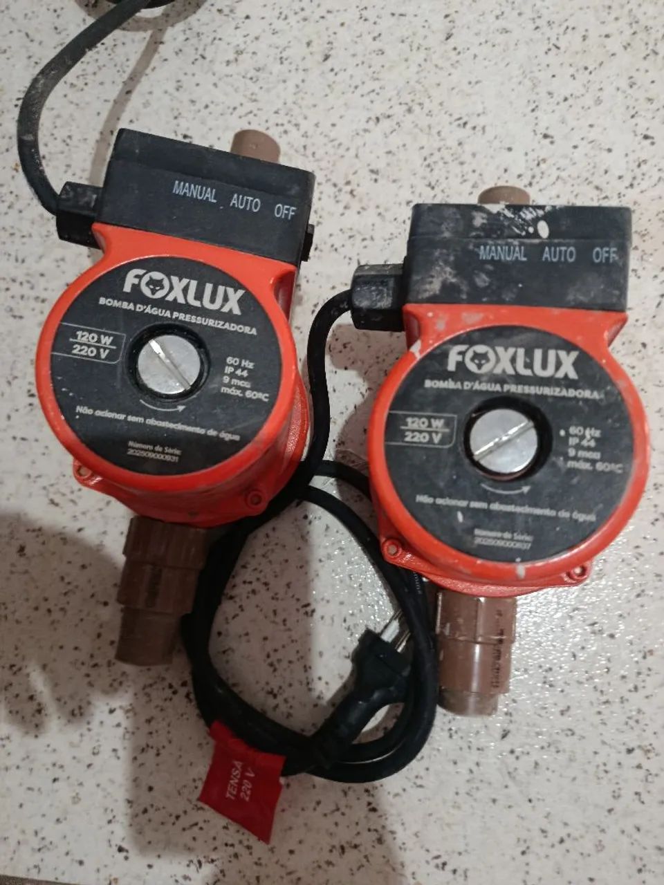 Bomba D'água Pressurizadora 120W 220V
