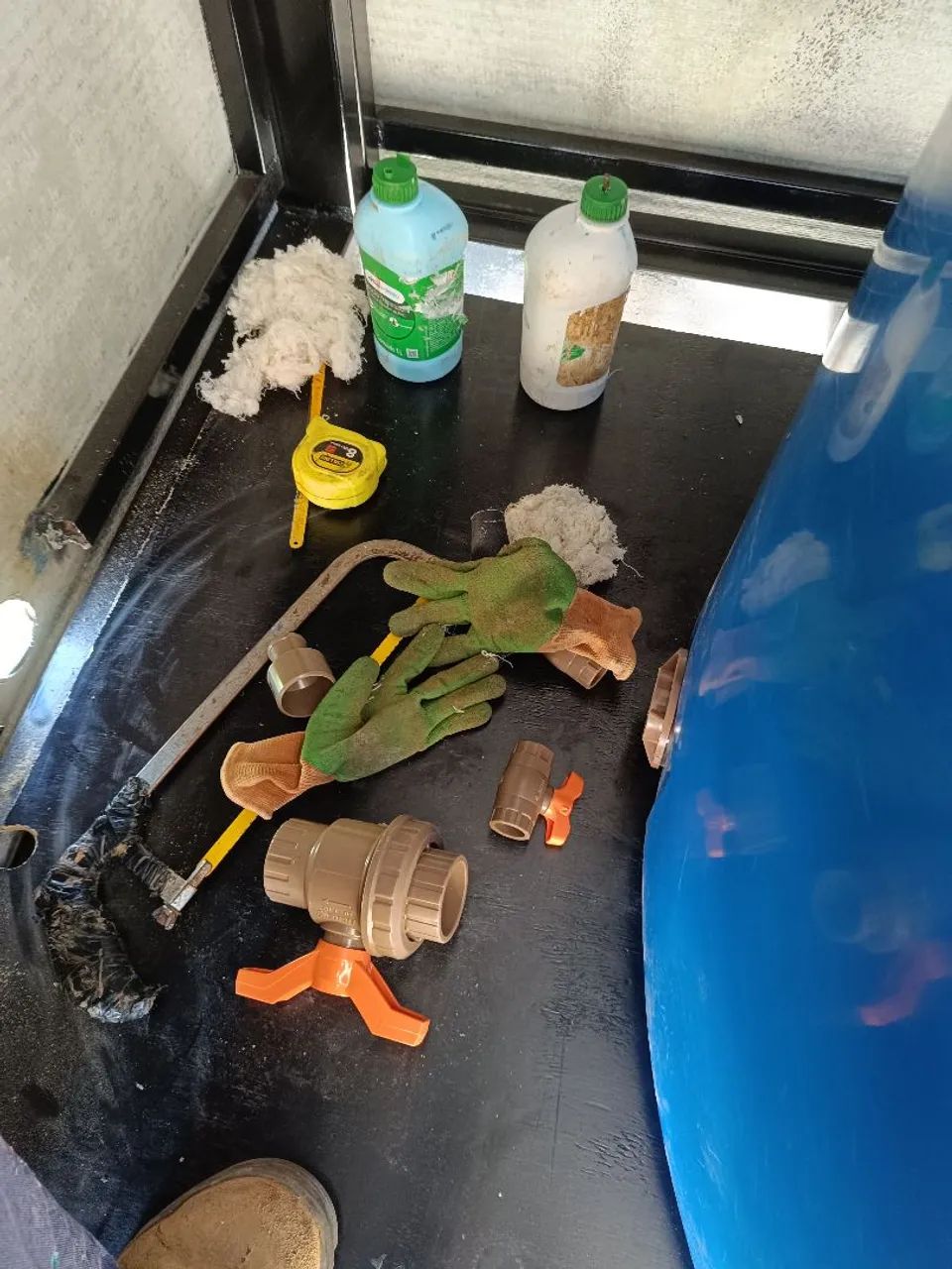 Bombeiro hidráulico canos e conexões 