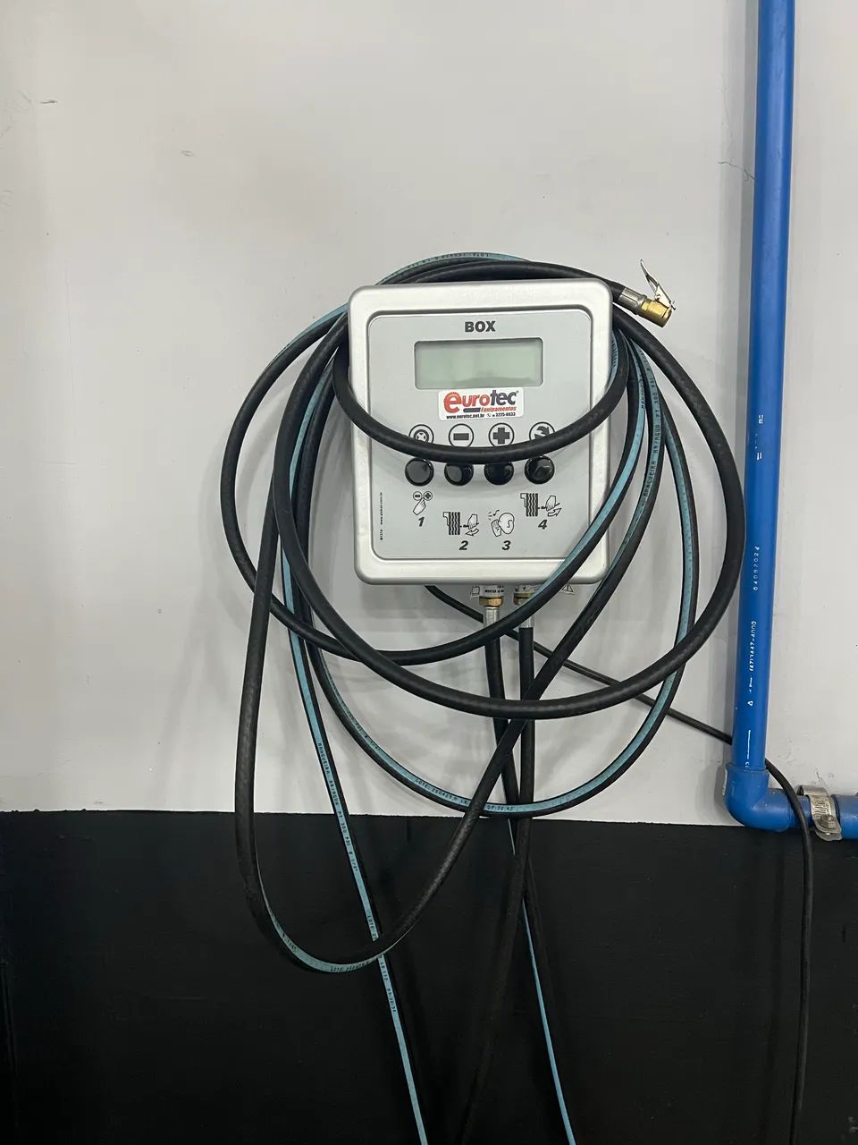 Calibrador de ar para pneu eletrônico