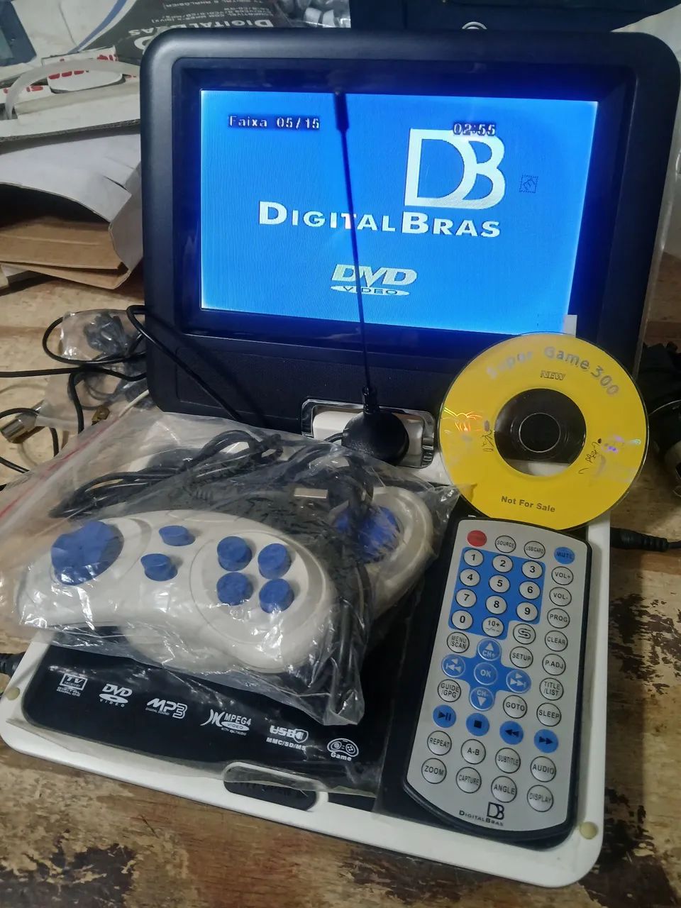 DVD PORTÁTIL COM TV - Foto 4