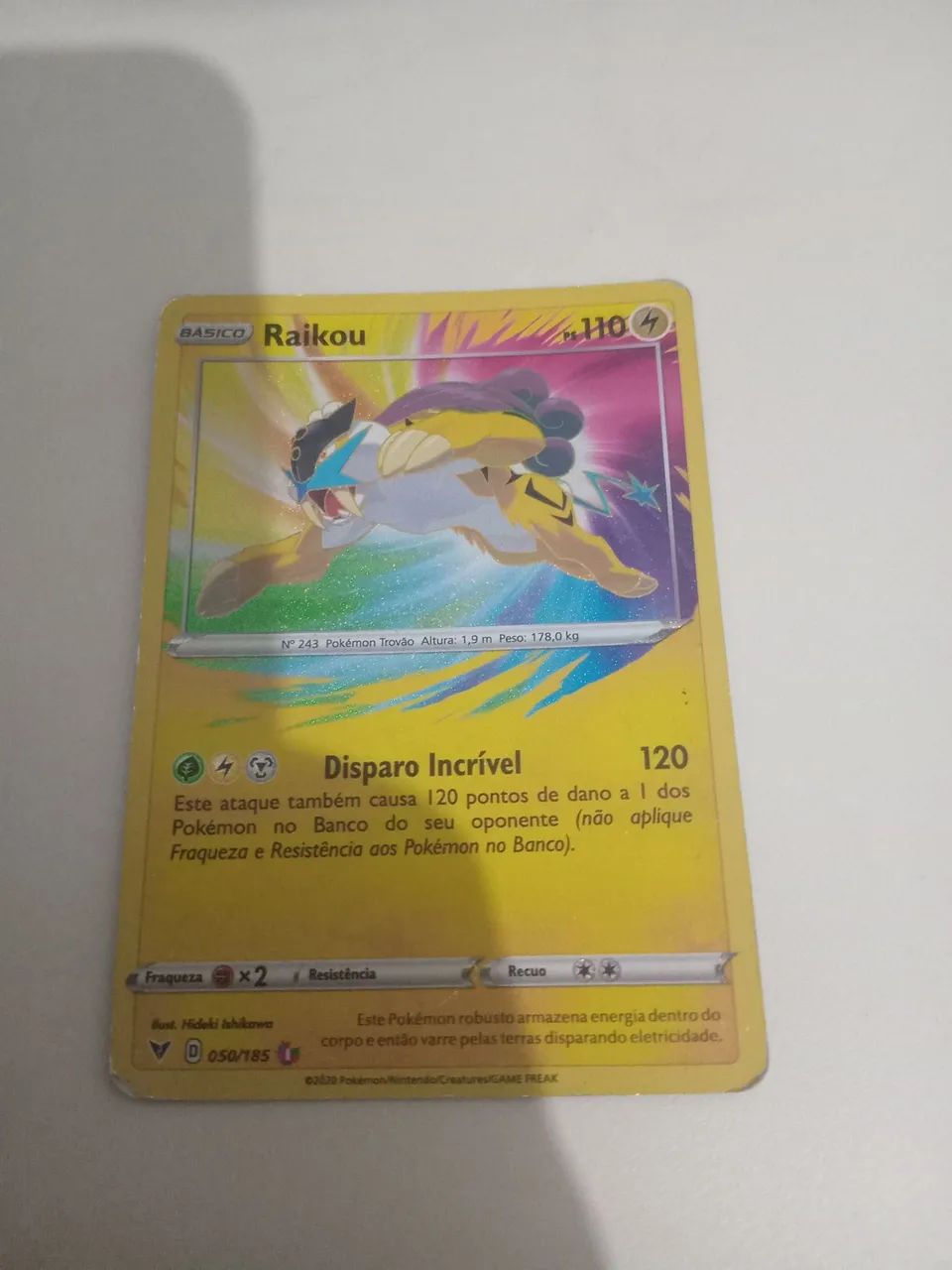 Raikou em condição SP