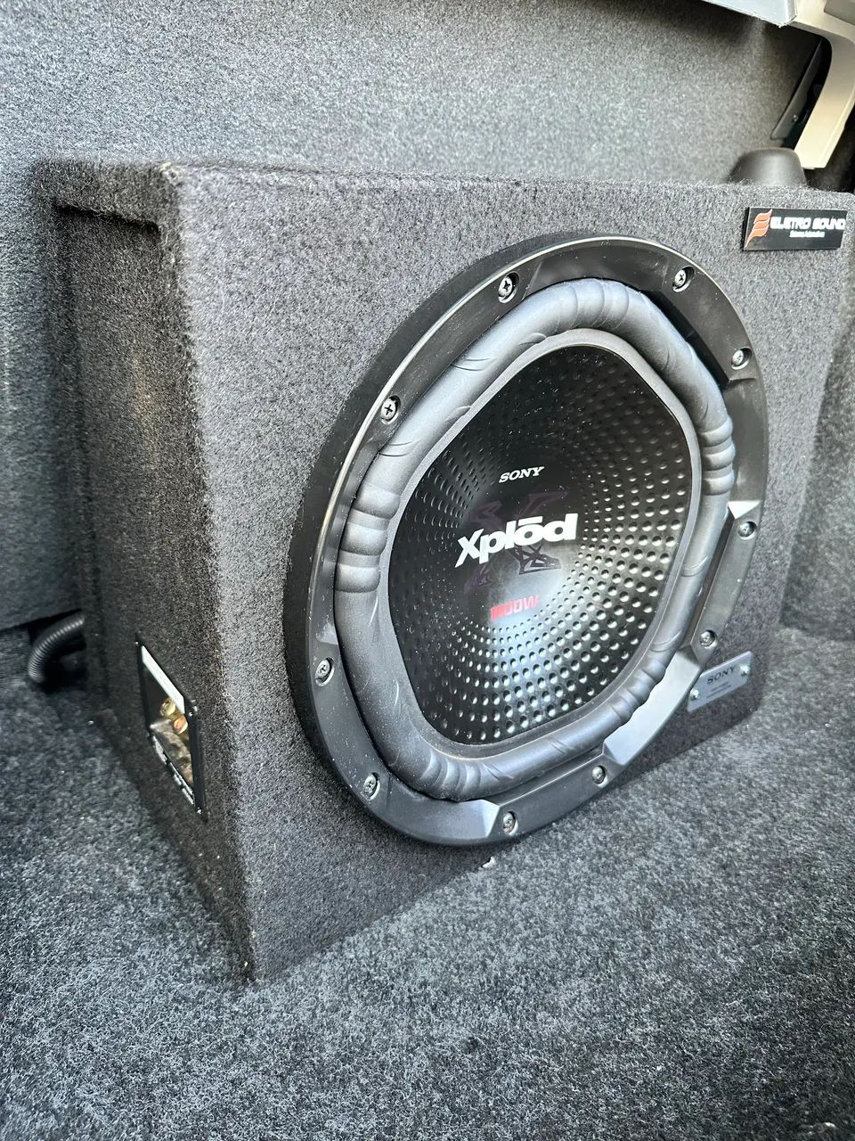 Caixa Subwoofer Sony Xplod + Módulo Falcon - Foto 2