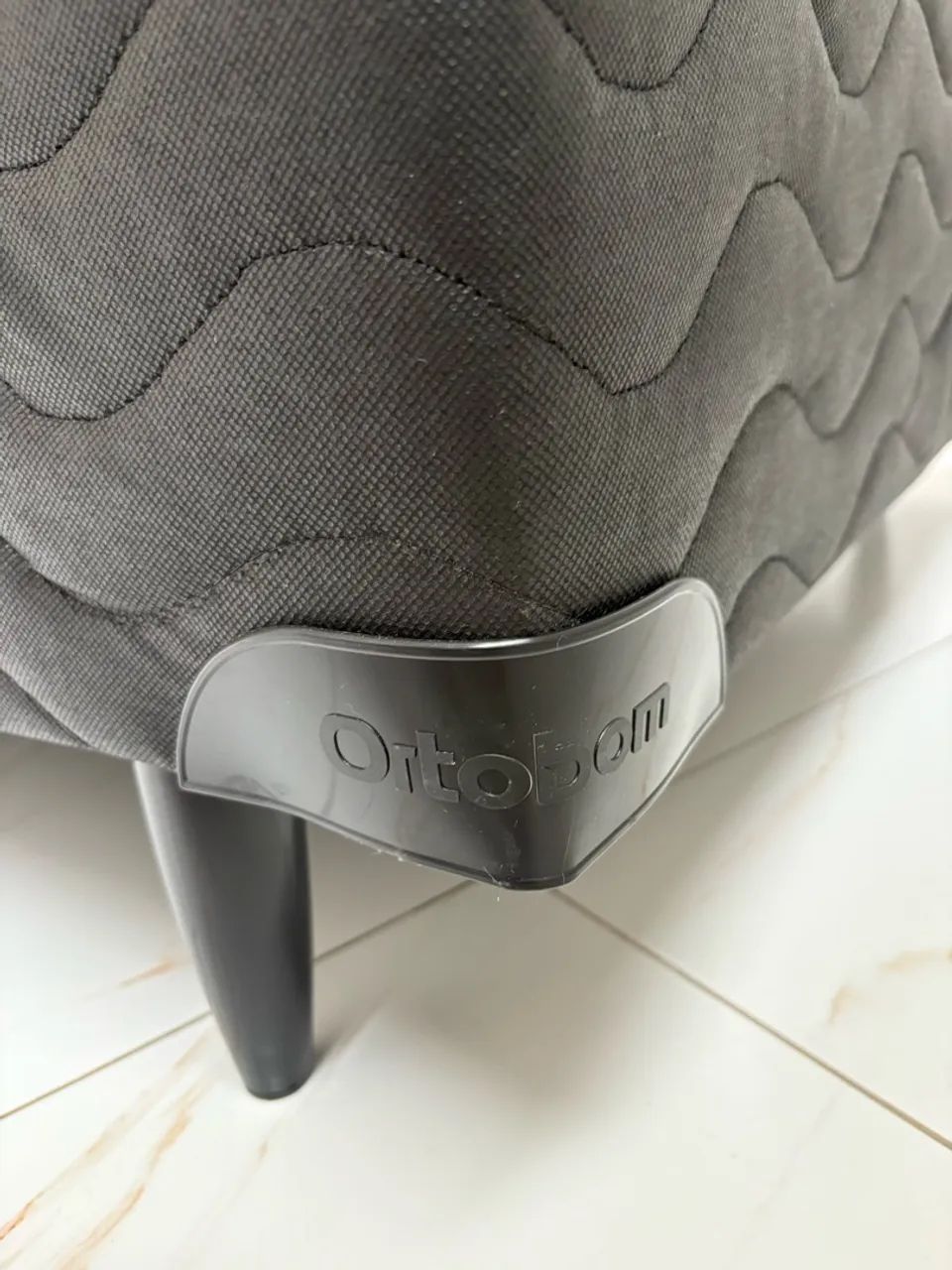 Cama Box Solteiro Ortobom (Pouquíssimo uso) - Foto 4