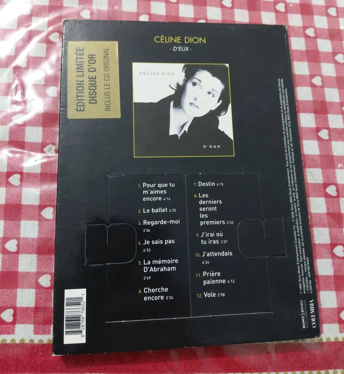 Cd Celine Dion, disco dourado (importado e raro) - Foto 2