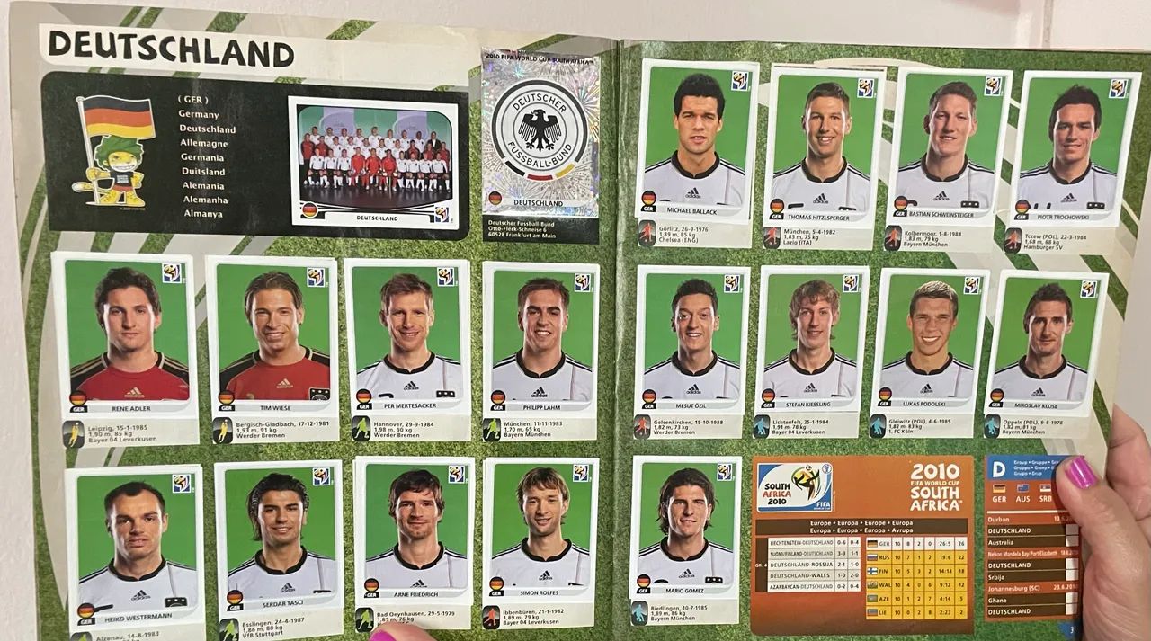 Álbum Copa do Mundo 2010 Panini Original - Foto 4