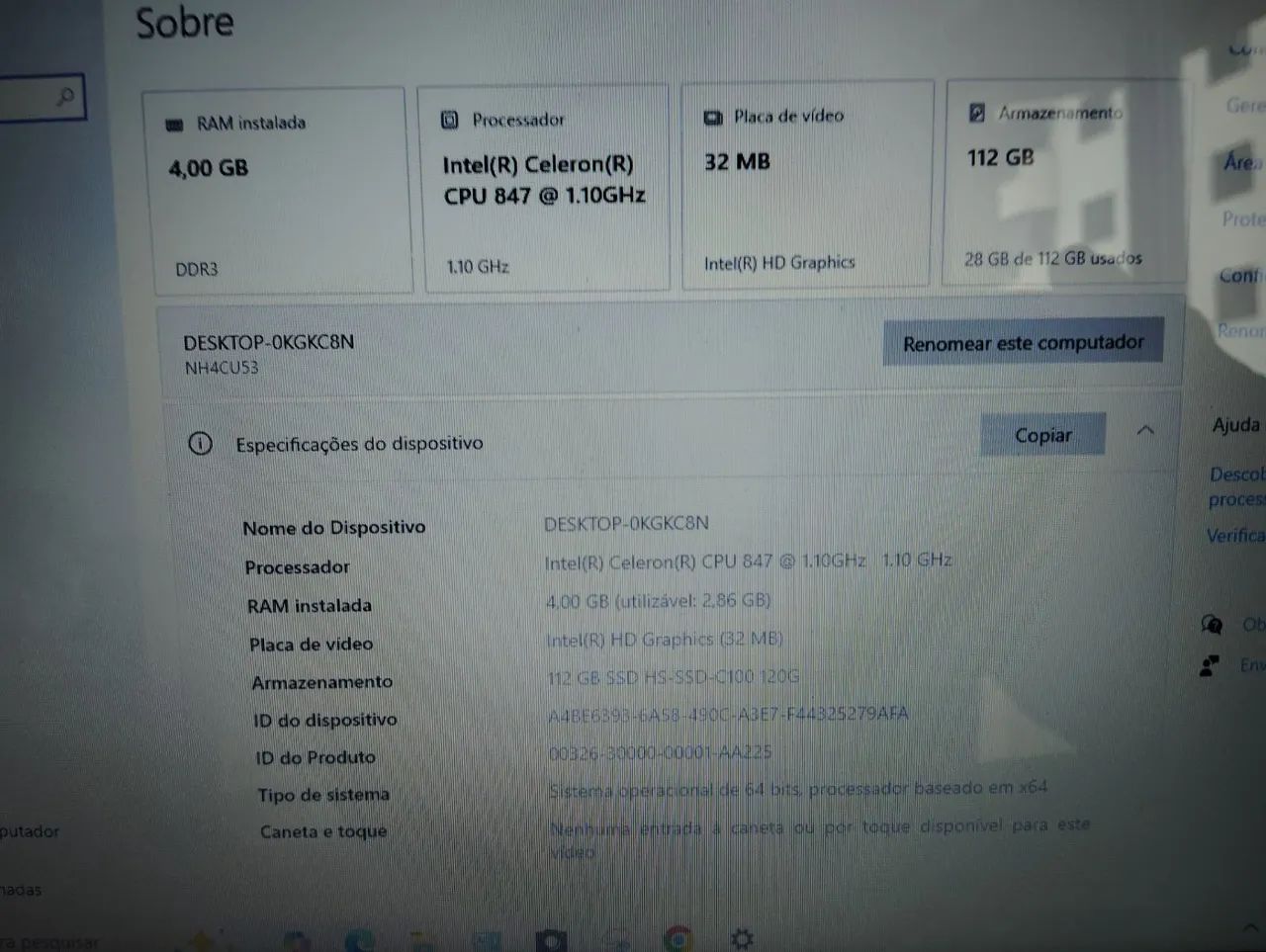 Notebook Semi novo  - Foto 2