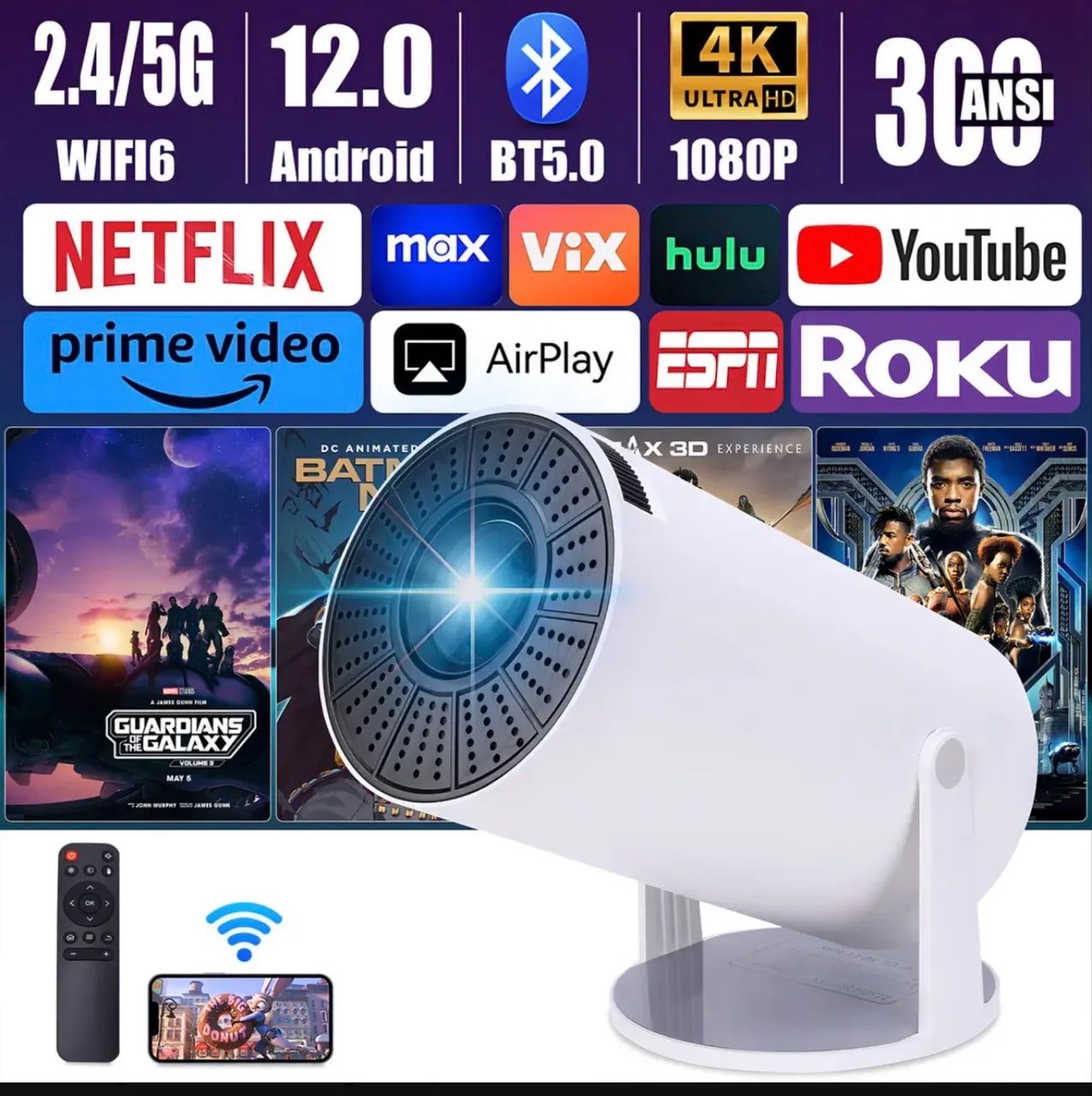 Projetor smart led  4k - Foto 2